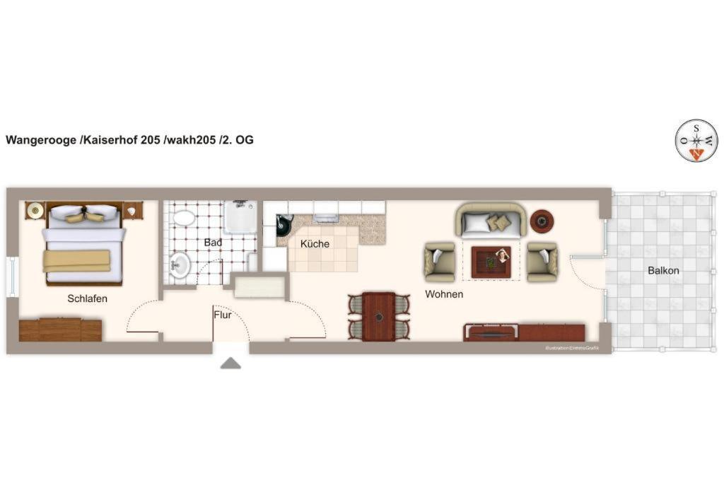 Kaiserhof Kaiserhof 205 วังเกร์โอเกอ ภายนอก รูปภาพ